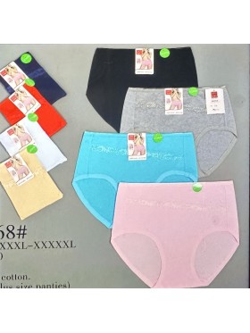 Majtki damskie , Size 3-5xl, paczka 24szt ,mix kolor