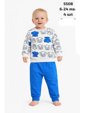 Komplety DZIECIĘCA SIZE 6-24 m paczka 4szt ,1 kolor
