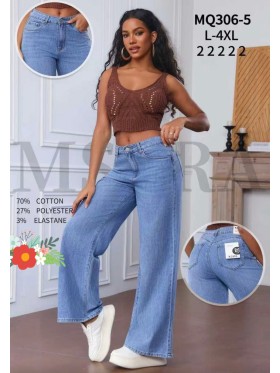 Jeansy damskie M'sara, Size l-4xl, paczka 10szt ,