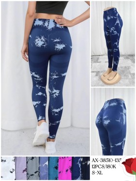 Legginsy DAMSKA ,Size s-xl, paczka 12 szt ,mixkolor