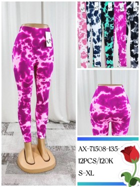Legginsy DAMSKA ,Size s-xl, paczka 12 szt ,mixkolor