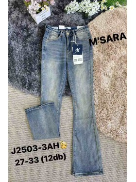 Jeansy damskie M'sara, Size 27-33, paczka 12szt ,