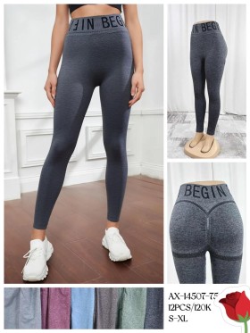 Legginsy DAMSKA ,Size s-xl, paczka 12 szt ,mixkolor