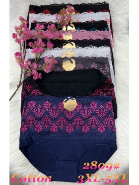 Majtki damskie , Size 3-5xl, paczka 24szt ,mix kolor