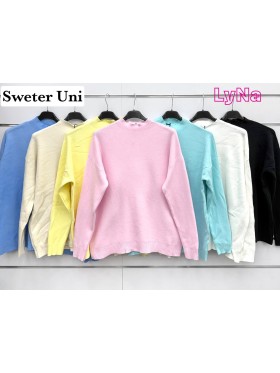 Swetry Damskie wloskie, Size uni ,paczka 6szt,mix kolor