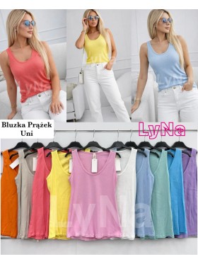 Bluzki Damskie wloskie, Size uni ,paczka 6szt,mix kolor