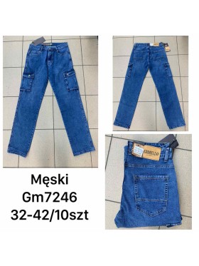 Spodnie jeansy meskie , Size 32-42. paczka 10szt