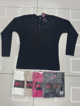 Bluzy damskie  , size uni , paczka 6szt, mix kolor