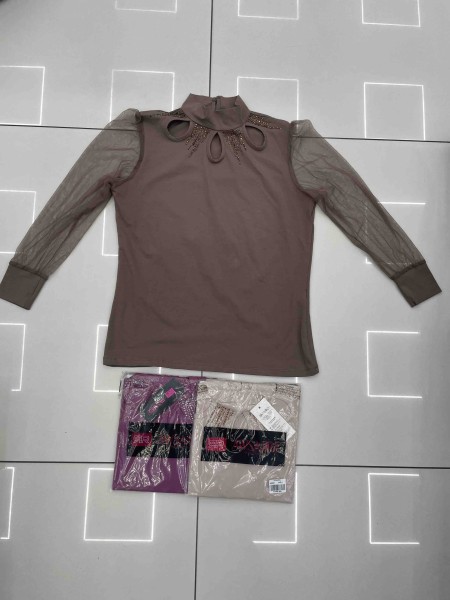 Bluzy damskie  , size uni , paczka 6szt, mix kolor