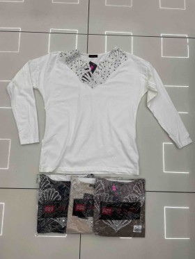 Bluzy damskie  , size uni , paczka 6szt, mix kolor