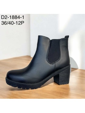 Buty Botki na obcasie Damskie (36-40, 12par)