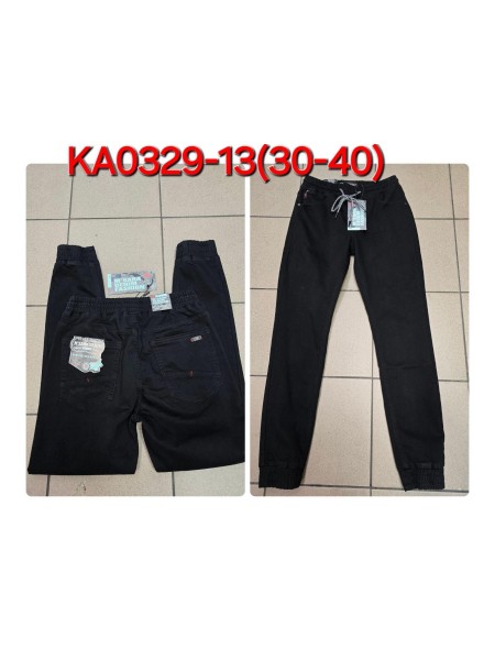 Spodnie jeansowe Męska, size 30-40, paczka 12szt 1kolor