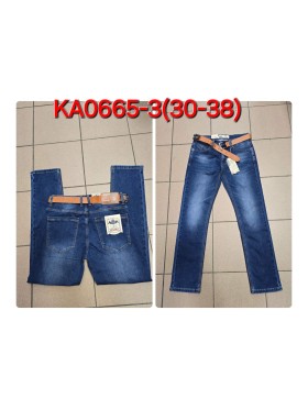 Spodnie jeansowe Męska, size 30-38, paczka 12szt 1kolor