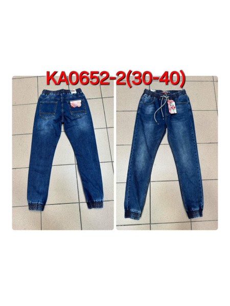 Spodnie jeansowe Męska, size 30-40, paczka 12szt 1kolor