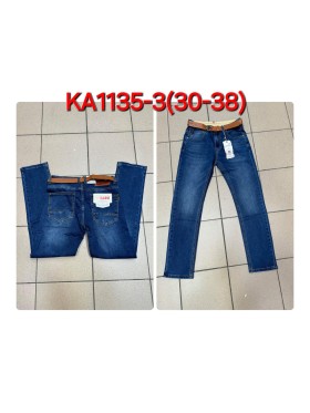 Spodnie jeansowe Męska, size 30-38, paczka 12szt 1kolor