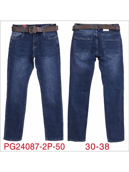 Spodnie jeansowe Męska, size 30-38, paczka 10szt 1kolor