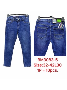 Spodnie jeansowe Męska, size 32-42, paczka 10szt 1kolor