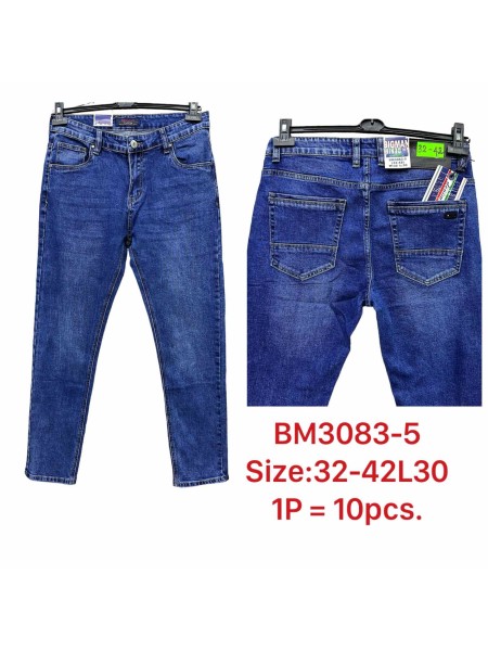 Spodnie jeansowe Męska, size 32-42, paczka 10szt 1kolor