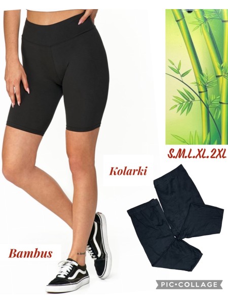 Spodenki Legginsy damskie   ,size s-xl, paczka 12szt ,mix kolor