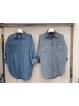 Koszule jeansową  damska Tureckie, size s-2xl ,paczka 5szt 1kolor