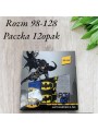 Majtki dzieciece , rozm 98-128 paczka 12szt mix kolor