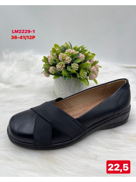 Buty Półbuty wsuwane Damskie (36-41, 12par)