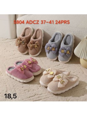 Buty  Kapcie Damskie (37-41, 24par)