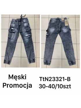 Spodnie Jeansy meskie ,size 30-40, paczka 10szt ,