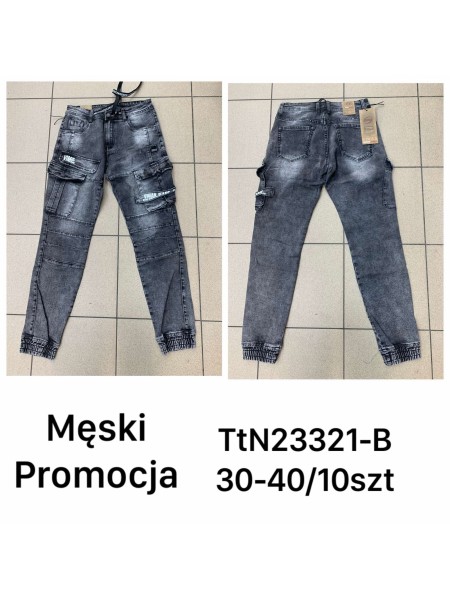 Spodnie Jeansy meskie ,size 30-40, paczka 10szt ,