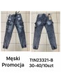 Spodnie Jeansy meskie ,size 30-40, paczka 10szt ,