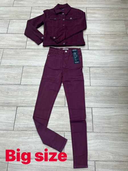 Kurtki Jeansowe  damskie ,size l-5xl ,paczka 10szt ,