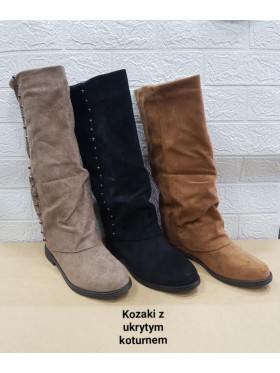 Buty Kozaki Damskie (36-41, 12par)