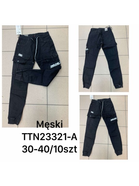 Spodnie Jeansy meskie , Size 30-40,paczka 10szt,