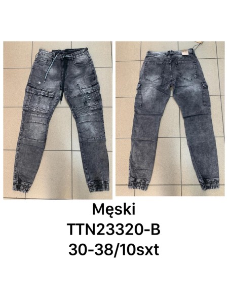 Spodnie jeansy meskie , Size 30-38 ,paczka 10szt