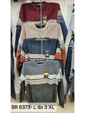 Swetry Męskie, Size L-3XL, paczka 12szt,mix kolor