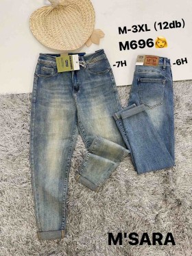 Spodnie Jeansy damskie M'sara, Size M-3xl,paczka 12 szt,