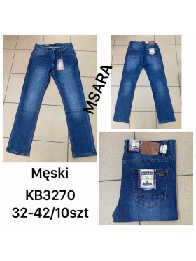 Spodnie Jeansy meskie M'sara  , Size 32-42,paczka 10szt,