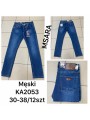 Spodnie Jeansy meskie M'sara  , Size 30-38,paczka 12szt,