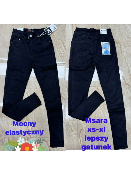 Spodnie  Jeansy damskie M'sara , Size xs-xl .paczka 10 szt,