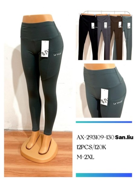 Legginsy damskie, size m-2xl, paczka 12szt ,mix kolor