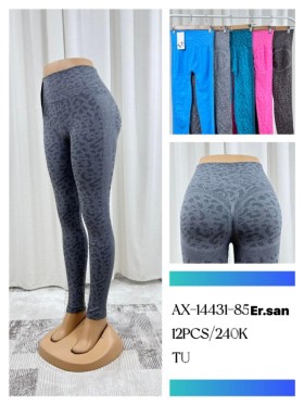 Legginsy damskie, size uni, paczka 12szt ,mix kolor