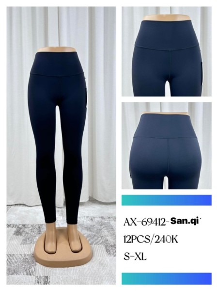 Legginsy damskie, size s-xl, paczka 12szt ,1 kolor