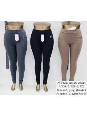 Legginsy damskie , Size 4xl-7xl, paczka 12szt mix kolor