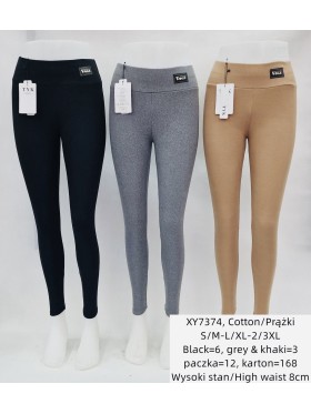 Legginsy damskie , Size s-3xl, paczka 12szt mix kolor