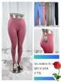 Legginsy damskie, size 2-7xl, paczka 12szt ,1 kolor