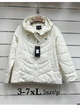 Kurtki damskie Włoskie , size 3-7xl, paczka 5szt ,1 kolor