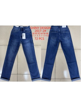 Spodnie Jeansy damskie ,Size 38-48.paczka 12szt,