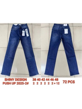 Spodnie Jeansy damskie ,Size 38-48.paczka 12szt,