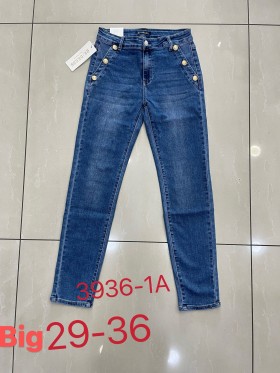 Spodnie Jeansy damskie ,Size 29-36.paczka 12szt,