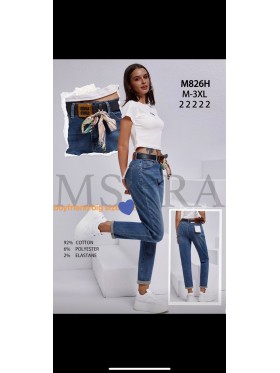 Spodnie Jeansy damskie M'sara ,Size M-3XL.paczka 10szt,